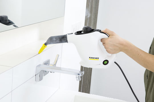 Karcher SC 1 EasyFix Ατμοκαθαριστής Πίεσης 3bar με Ρόδες και Κοντάρι