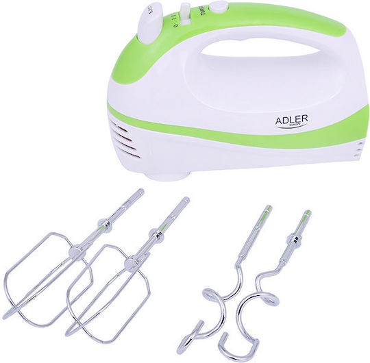 Adler AD-4205 AD 4205 Миксер Ръчен 300W Зелен