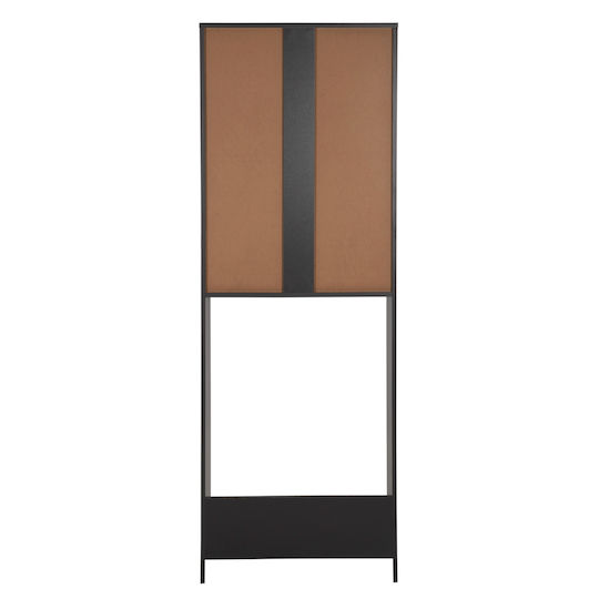 HomeMarkt Terry Bathroom Cabinet Laundry L64xW29xH181cm Gray