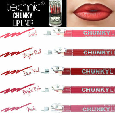 Technic Chunky Lip Liner & Colour Pencil with Sharpener Lippenkonturenstift