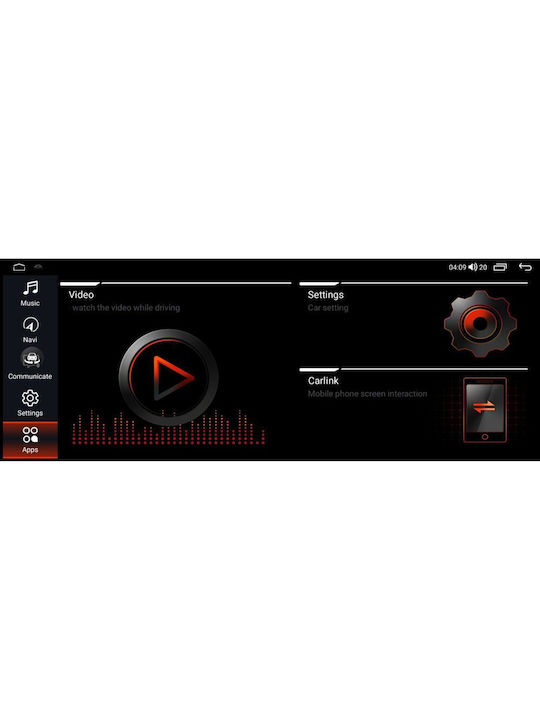 Lenovo Car-Audiosystem für BMW Serie 3 2009-2012 (Bluetooth/USB/AUX/WiFi/GPS/Apple-Carplay/Android-Auto) mit Touchscreen 12.3"