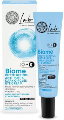 Natura Siberica Lab Biome Eye Cream against Dark Circles & with Retinol & 30ml