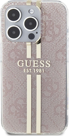 Guess Umschlag Rückseite Kunststoff Rosa (iPhone 14 Pro Max)