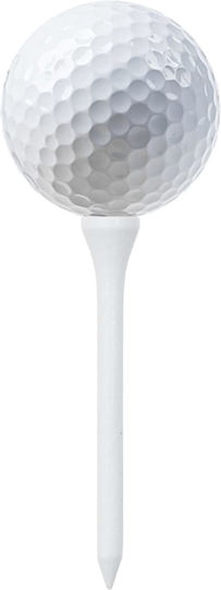 vidaXL Golf Ball Placement Pegs White 1000pcs 83mm Bamboo Cane Golf 1pcs