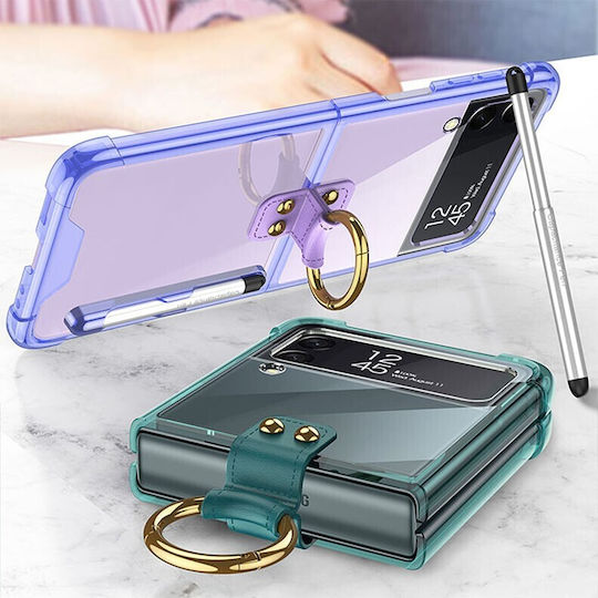 GKK Airbag Задна корица Пластмаса Прозрачен (Galaxy Z Flip4)