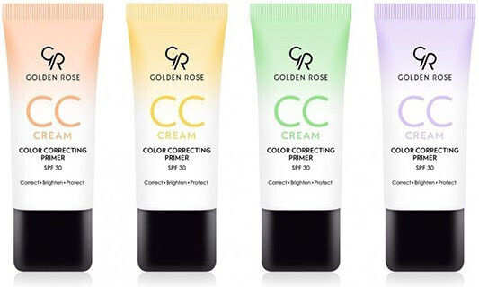 Golden Rose Color Correcting Primer SPF30 Primer Προσώπου σε Κρεμώδη Μορφή με 30SPF Violet 30ml