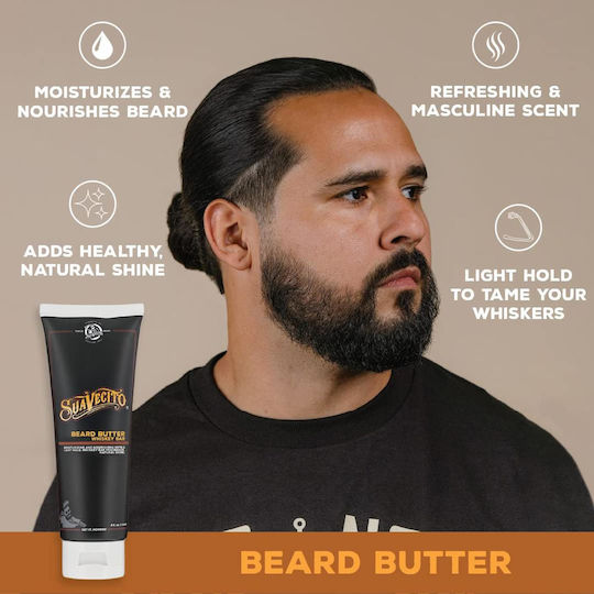 Suavecito Balm Περιποίησης για Γένια Whiskey Bar 118ml