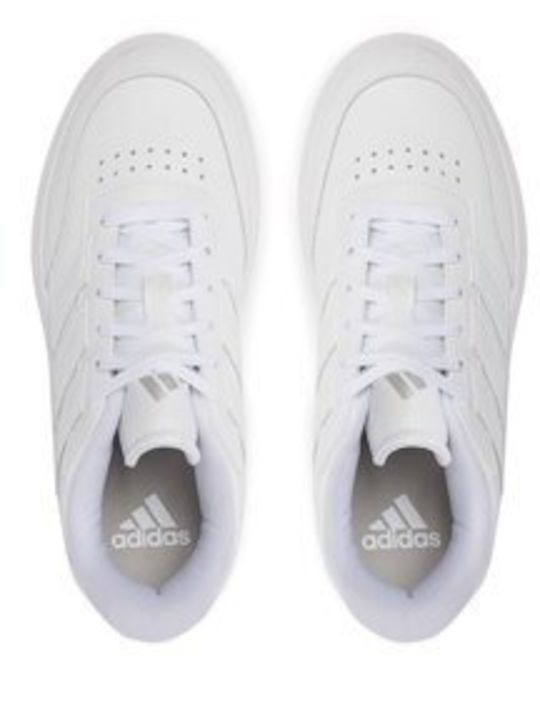 Adidas Courtblock Γυναικεία Sneakers Λευκό