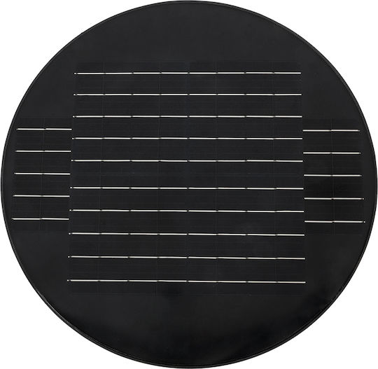 GloboStar Ηλιακό Φωτιστικό Δαπέδου 25W 1800lm Θερμό Λευκό 2700K με Αισθητήρα Κίνησης, Φωτοκύτταρο και Τηλεχειριστήριο IP65 50x50x20εκ.