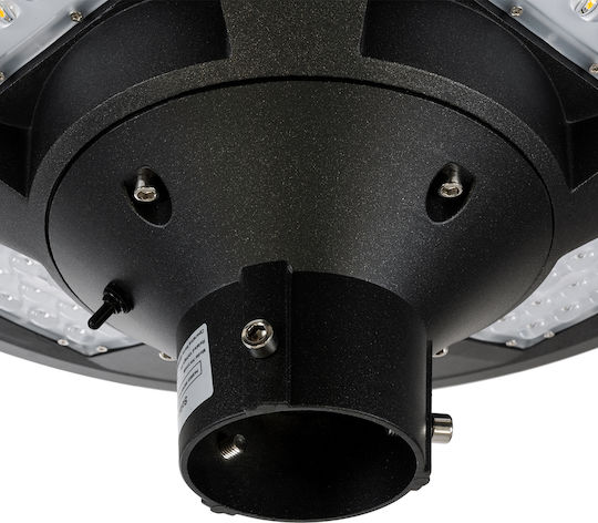 GloboStar Ηλιακό Φωτιστικό Δαπέδου 25W 1800lm Θερμό Λευκό 2700K με Αισθητήρα Κίνησης, Φωτοκύτταρο και Τηλεχειριστήριο IP65 50x50x20εκ.
