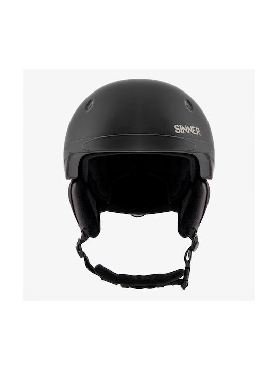 Sinner Titan Herren Ski & Snowboard Helm in Schwarz Farbe