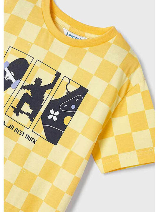 Παιδικό T-shirt Κίτρινη Best Trick