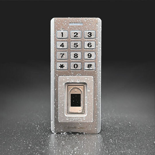 Qoltec Access Control για Πρόσβαση με Δακτυλικό Αποτύπωμα , Κάρτα και Κωδικό