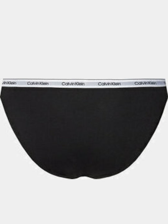 Βαμβακερά Damen Slip 3Pack Schwarz