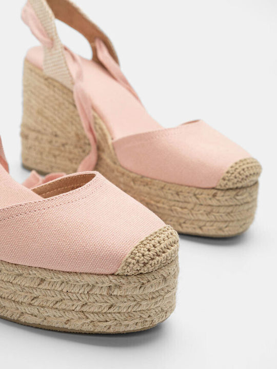 Luigi Women's Platform Espadrilles Pink