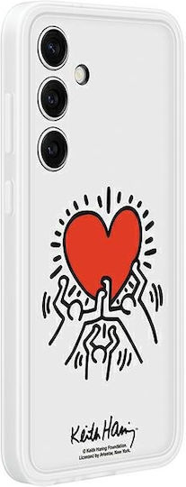 Samsung Задна корица Пластмаса Бял (Galaxy S24)