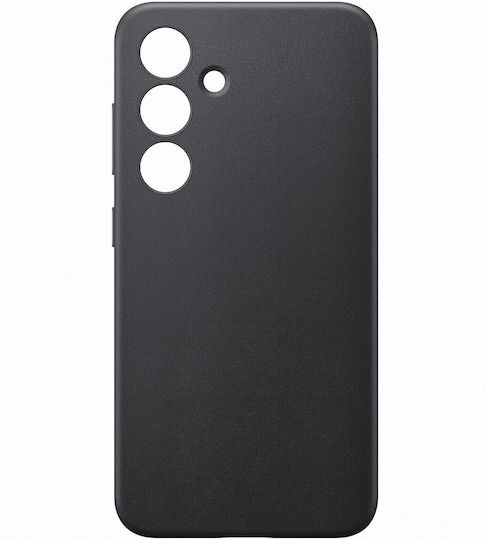 Samsung Back Cover Leather Black (Samsung S24 S921)
