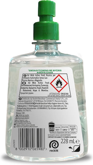 Airwick Ανταλλακτικό για Συσκευή Ψεκασμού με Άρωμα Θαλασσινή Αύρα & Μανόλια 228ml