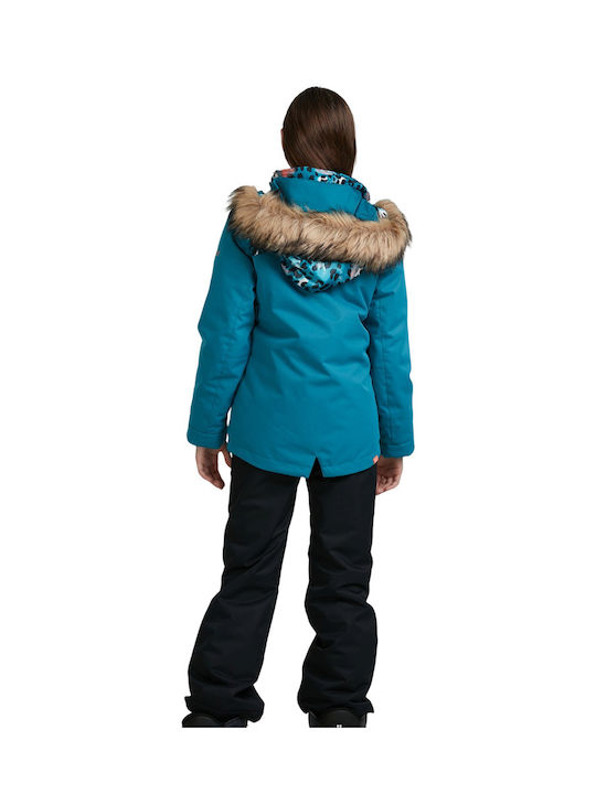 Roxy Kids Casual Jacket with Hood Blue