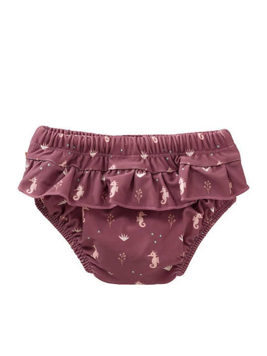 Fresk Costum de baie pentru copii Scutece de înot Violet