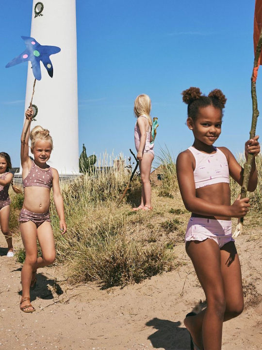 Fresk Kinder Badeanzug Bikini Rosa