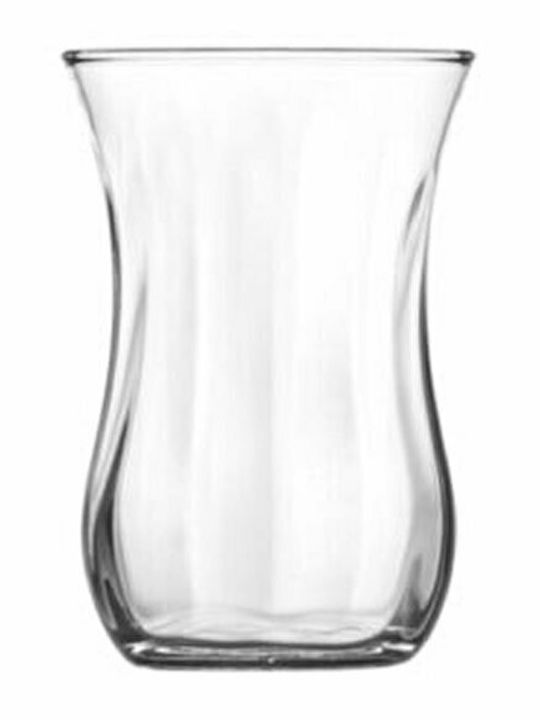 Gurallar Set Tassen Tee Glas Transparent 115ml 6Stück