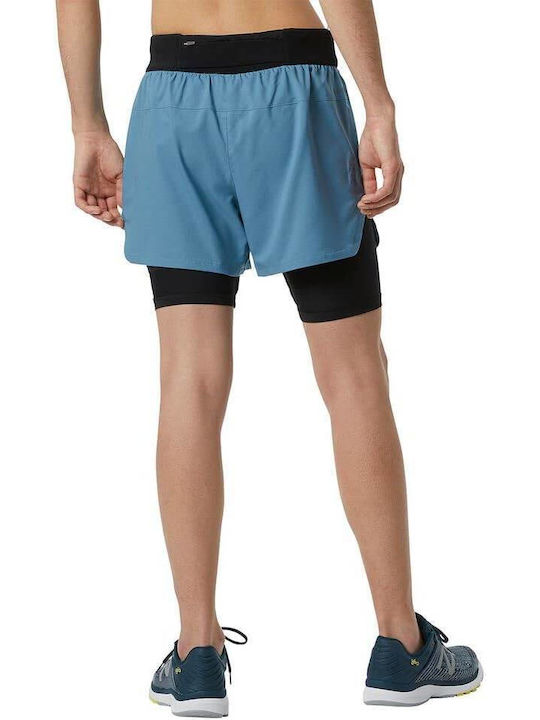 New Balance Sportliche Herrenshorts Blau