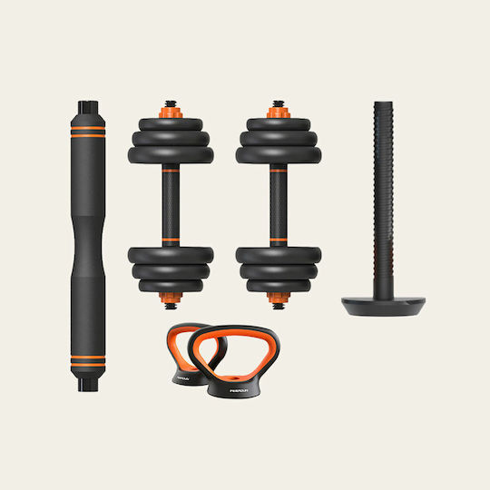 Xiaomi Set de gantere cu bară, greutate totală 20kg