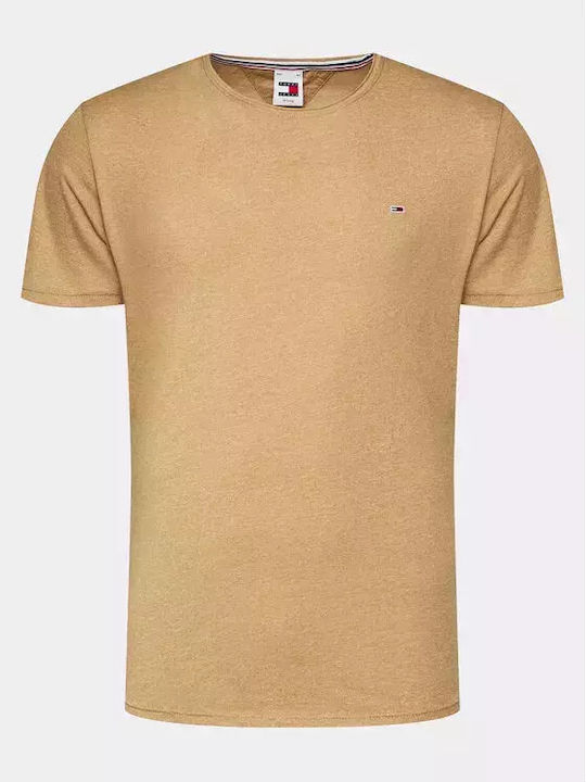 Tommy Hilfiger Men's Short Sleeve T-shirt Camel