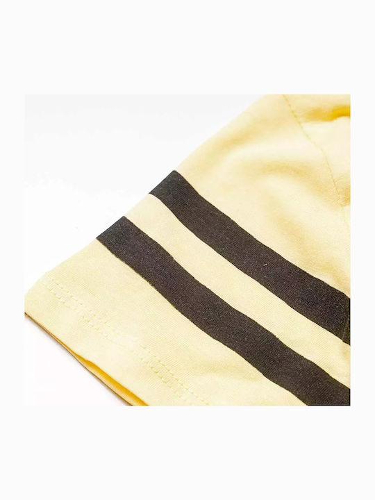 Kids' Set with Shorts Summer 2pcs Yellow