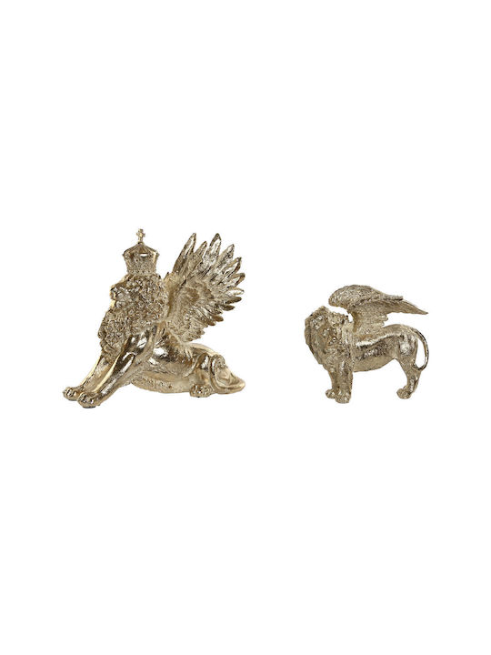 Home Esprit Decorative Lion Polyresin 1pcs