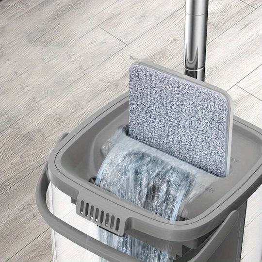 Go Clever Spin Parquet Mop with Microfibers GC20230909-56