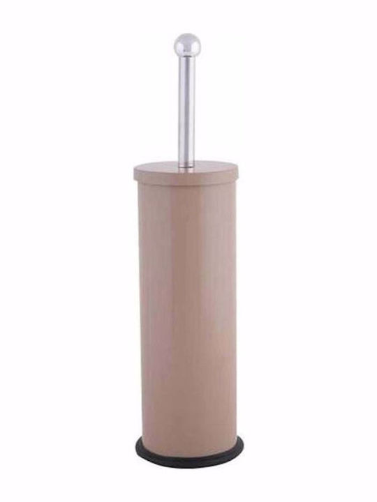 Dimitracas Metallic Toilet Brush Beige
