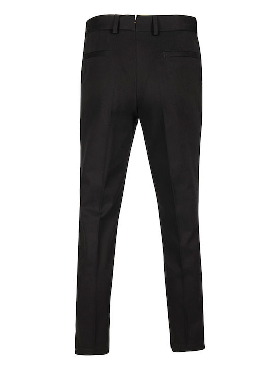 Hugo Boss Pantaloni pentru bărbați Chino Elastice Black