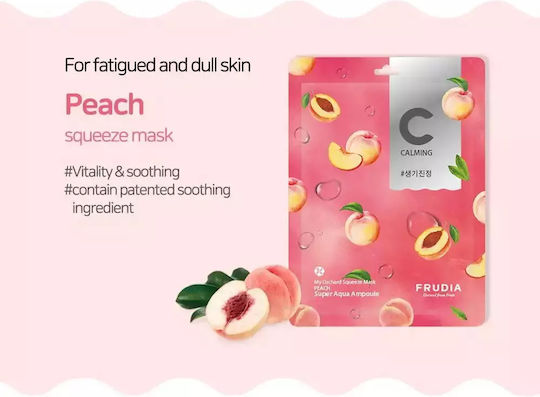 Frudia My Orchard Squeeze Mask Peach Μάσκα Προσώπου
