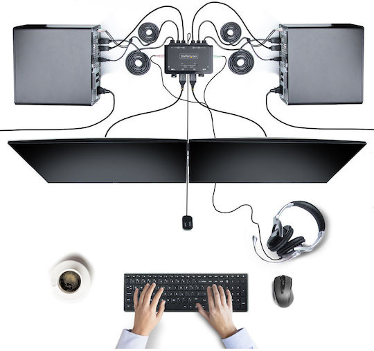 StarTech KVM & Data Switch C2-D46-UAC-CBL-KVM