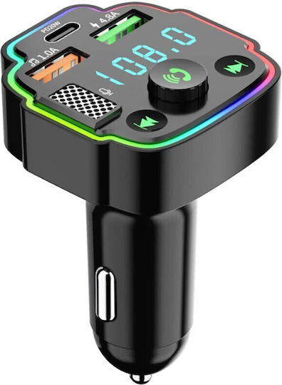 Awei FM Transmitter Αυτοκινήτου με Bluetooth