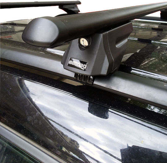 Menabo (with Roof Rack Legs) Black