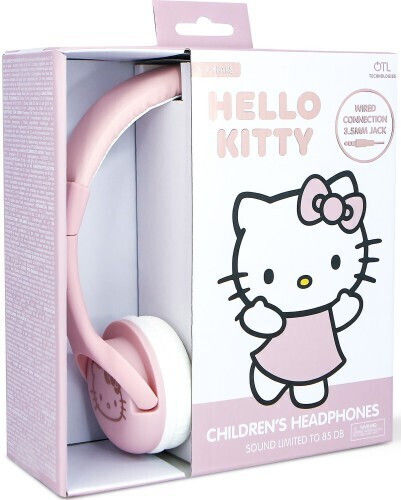 OTL Hello Kitty Kabelgebunden Kinder Am Ohr Kopfhörer Rosa