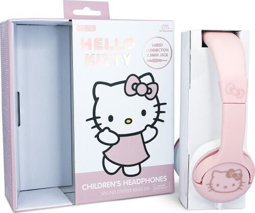 OTL Hello Kitty Kabelgebunden Kinder Am Ohr Kopfhörer Rosa