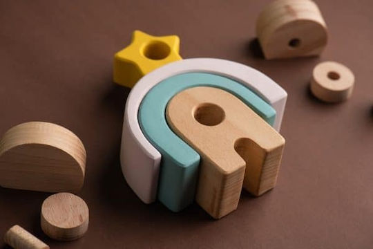 Animi Stacking Toy made of Wood for 18++ Months