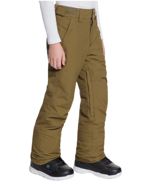 Quiksilver Estate EQBTP03033-CQW0 Pantaloni de schi și snowboard pentru copii Ski & Snowboard Verde