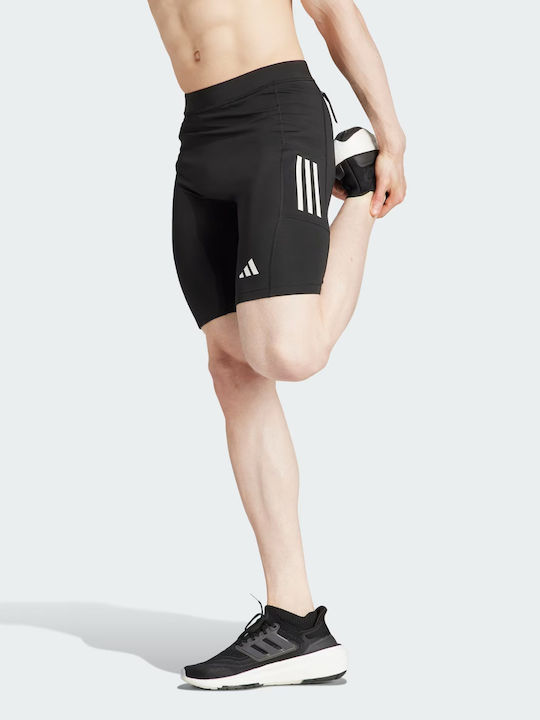 Adidas Own Run Ανδρικό Αθλητικό Κολάν Κοντό Μαύρο