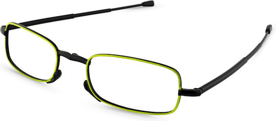 Perspectiv Damen Lesebrille +1.00 in Gelb Farbe COMPACT+1.00