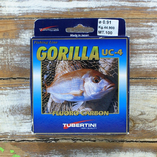 Tubertini Uc-4 Fluorocarbon Fishing Line Transparent 100m / 0.22mm
