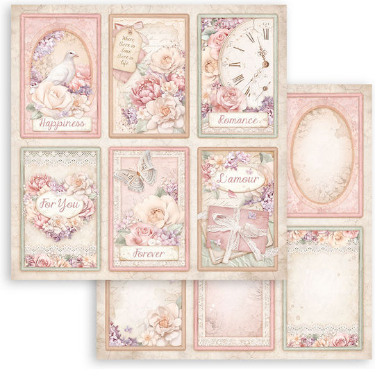 Stamperia Φύλλα Scrapbooking 10 φύλλα 10τμχ