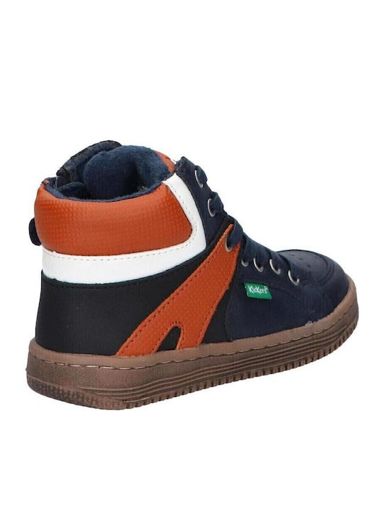 Lowell Παιδικά Sneakers High Μπλε