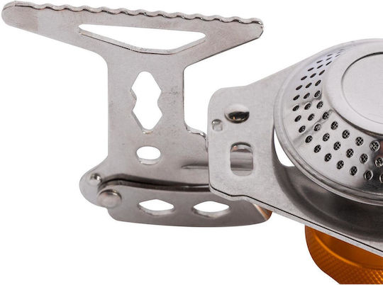 Camping Stove Little Farmer Foldable 3200 W One Burner Piezo-electric Ignition 150x85 Mm Arzător cu gaz pentru butelie 500gr