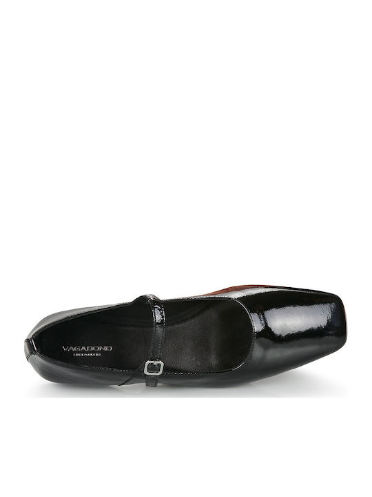 Delia Γυναικείες Μπαλαρίνες σε Μαύρο Χρώμα