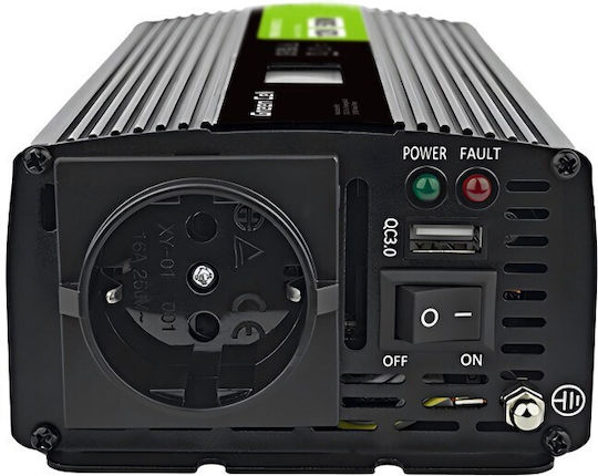 Green Cell Invertor Auto Unda sinusoidală pură pentru 12V DC